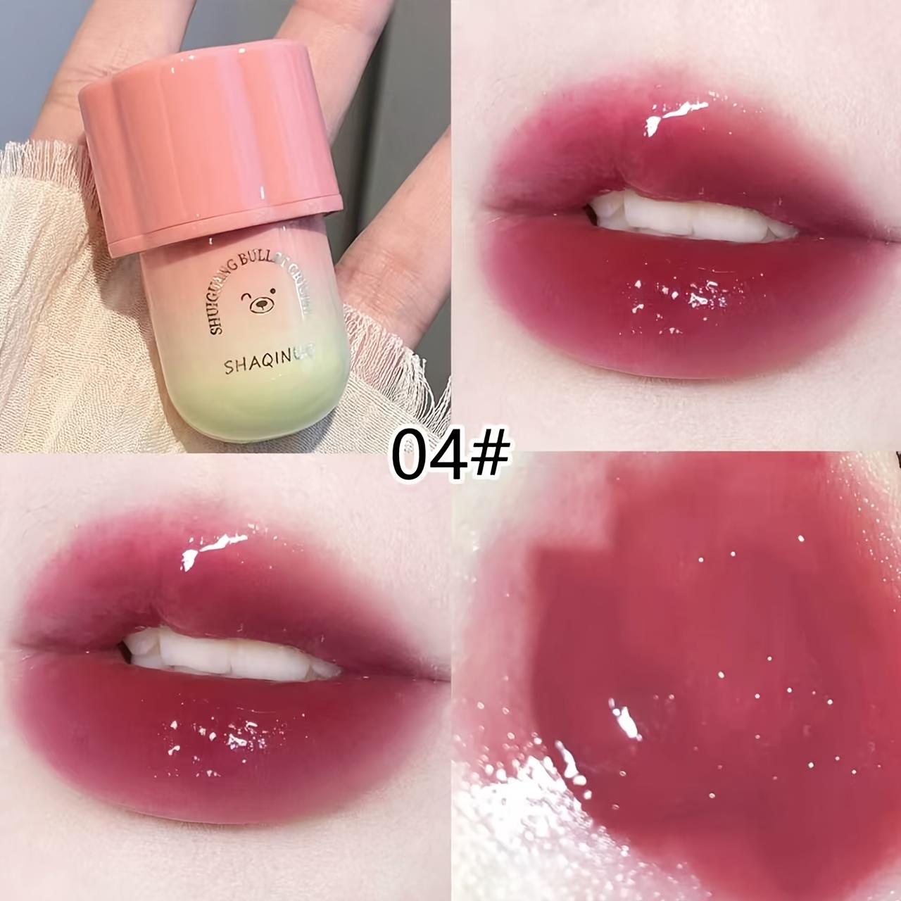 Watery Gloss Clear Lip Jelly for Hydrated Pout