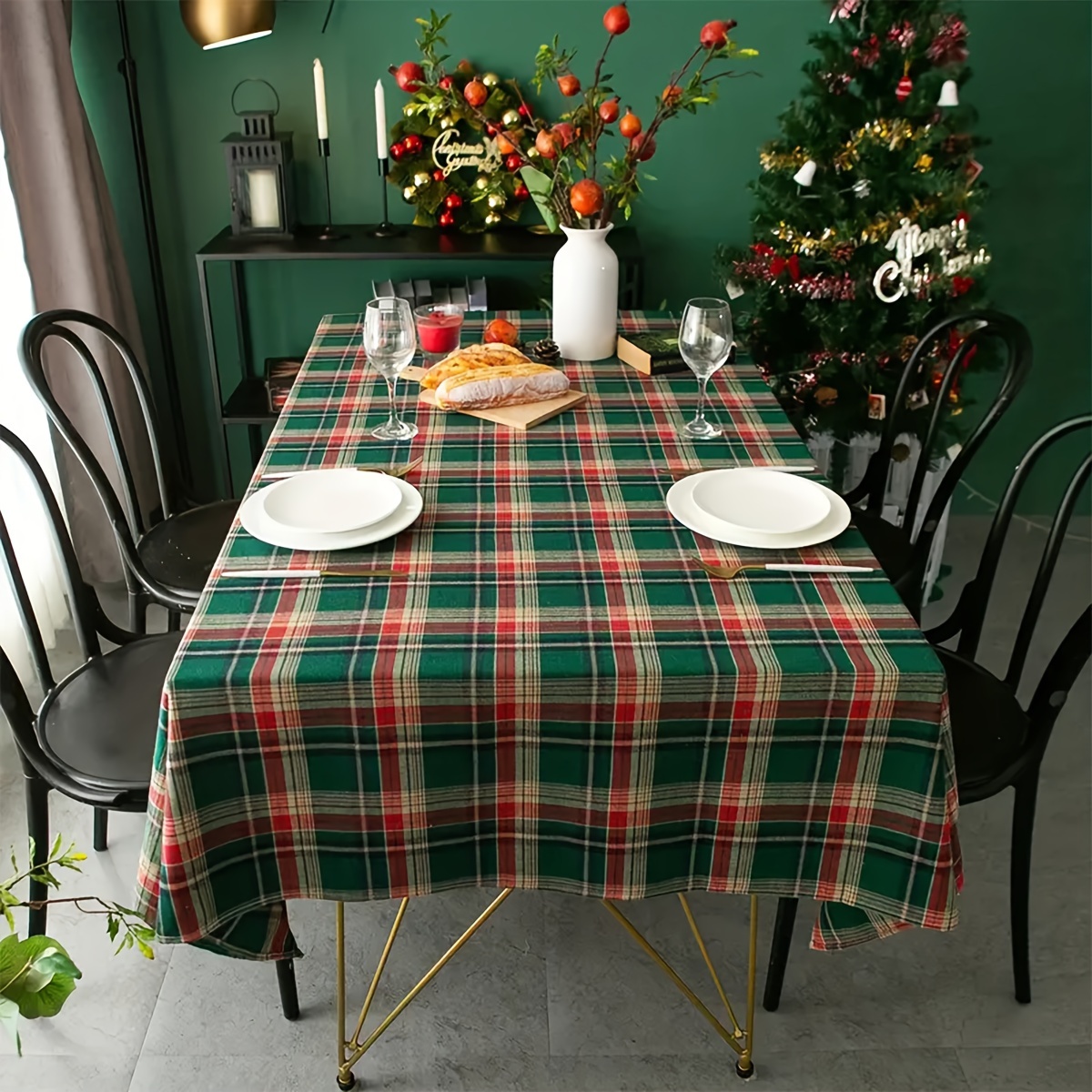 

Christmas Tablecloth For Rectangle Tables - 1 , , & , - For , , &