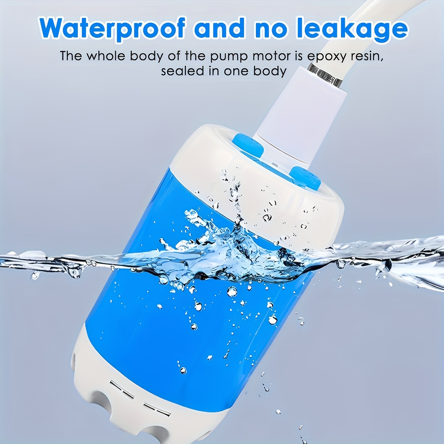 1portable watering system camping shower outdoor shower upgrade rechargeable electric shower pump suitable for hiking and climbing bathing car and motorcycle cleaning beach camping bathing crop watering pet bathing holiday gardening watering details 2