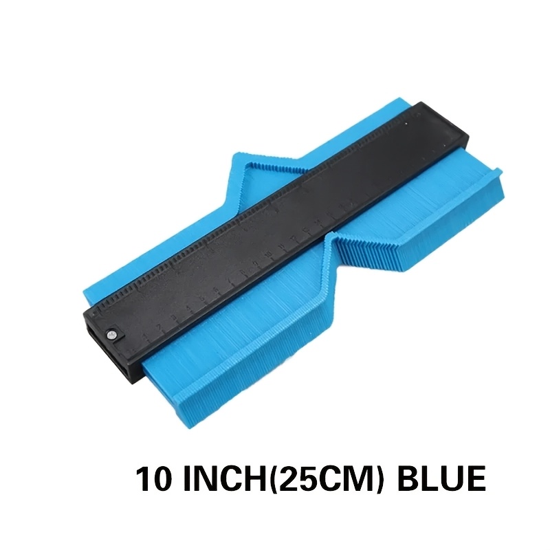 Image of 10inch Profile Contour Gauge Line Copier Ruler Cutting Template Construction Woodworking Measuring Instrument Ceramic Tiling Tiles Toolol