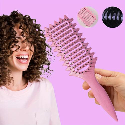 1pc hair brush curly hair brush vented shaping and defining curls for women ideal for all hair types suitable for all hair types of your curls sculpt style and your look