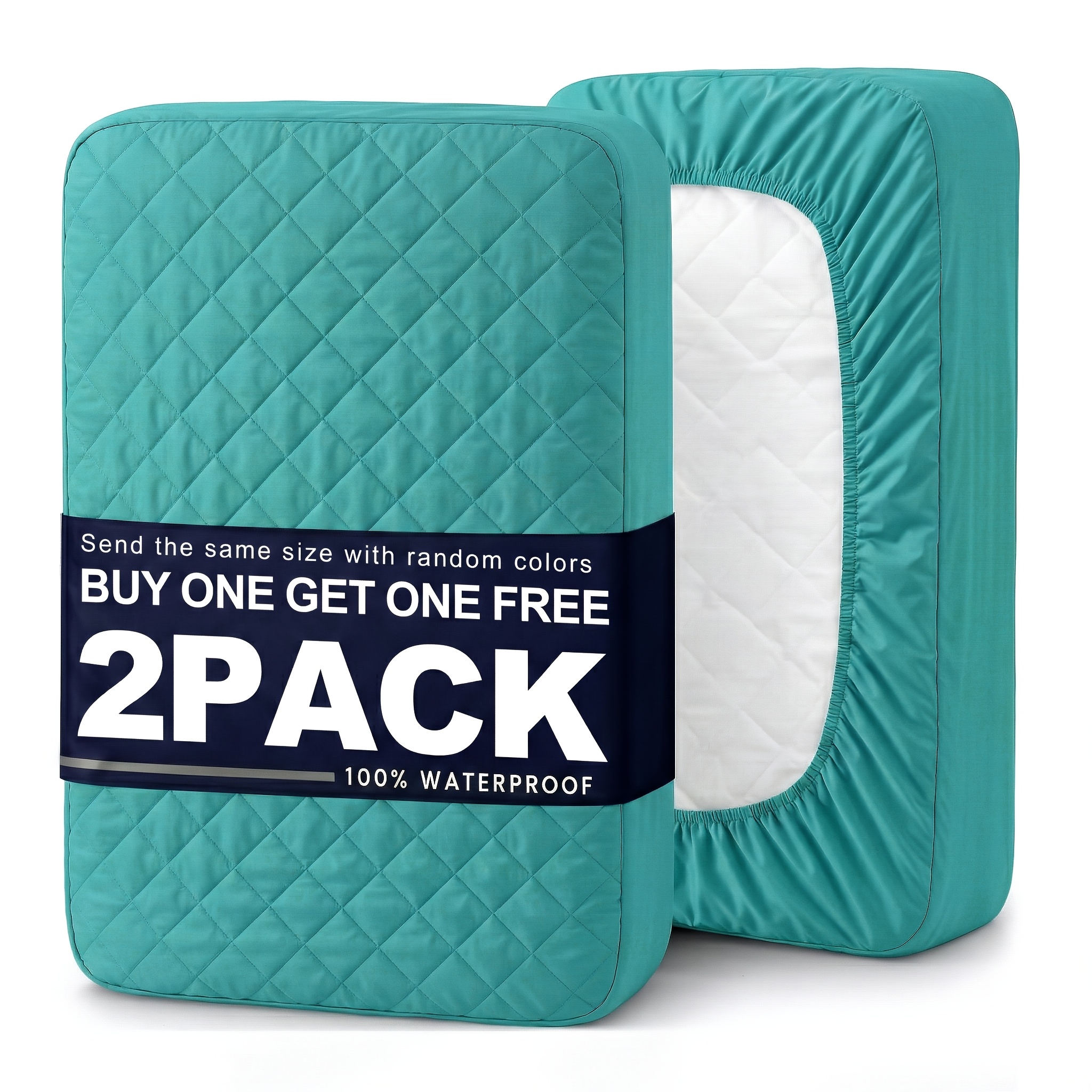   and   another at no cost two pieces of non slip waterproof mattress covers any   another random color solid color bedspread with deep pockets bed bug mattress protector bedding suitable for bedrooms and guest rooms