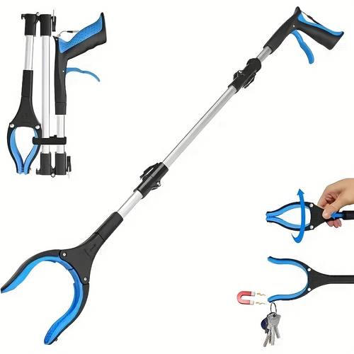 foldable gripper and remote tool 36 ultra long portable garbage claw gripper garbage collection garbage collector arm extension