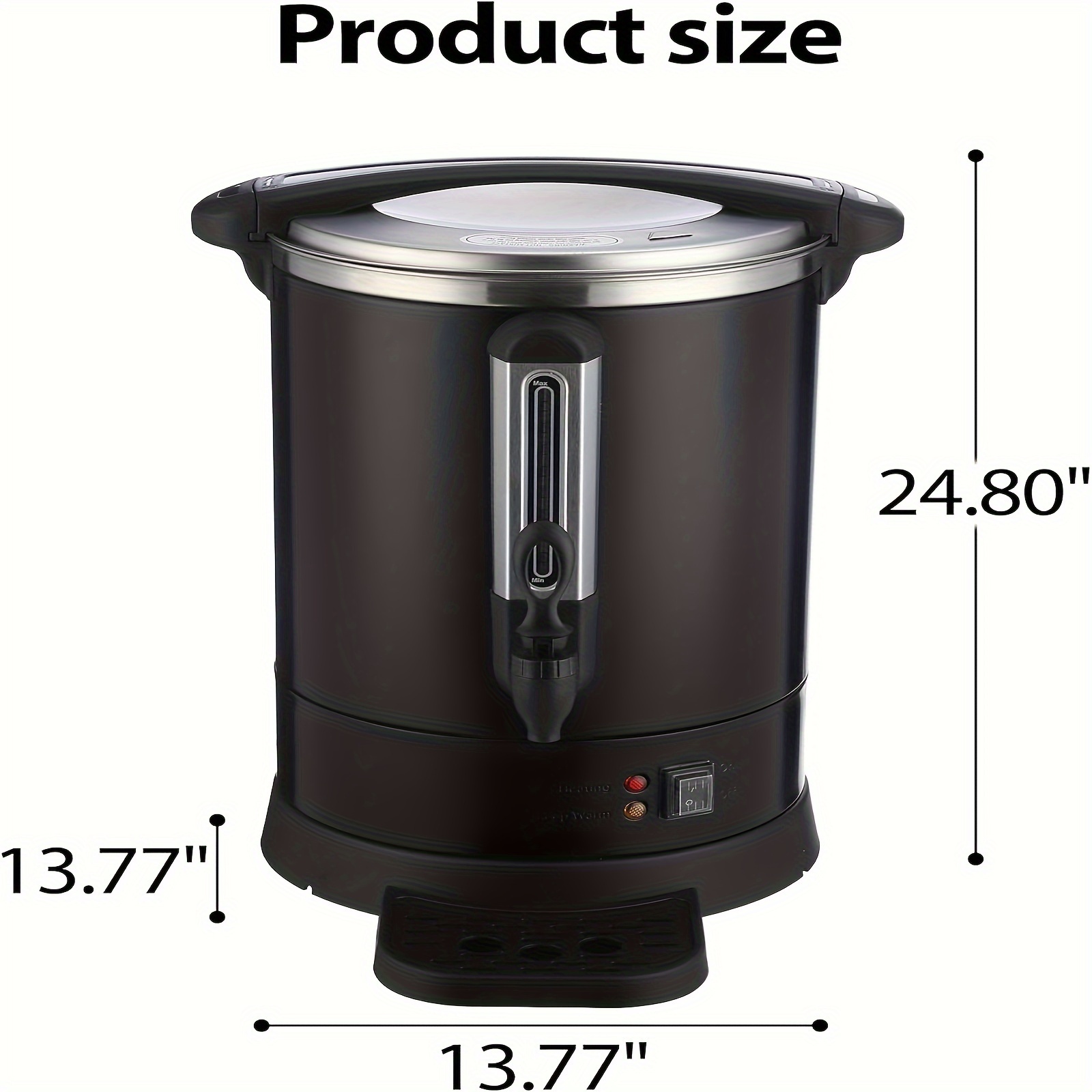 HomeCraft 30 -Cup Residential Coffee Urn ( Stainless Steel ) In The Coffee Makers Department At