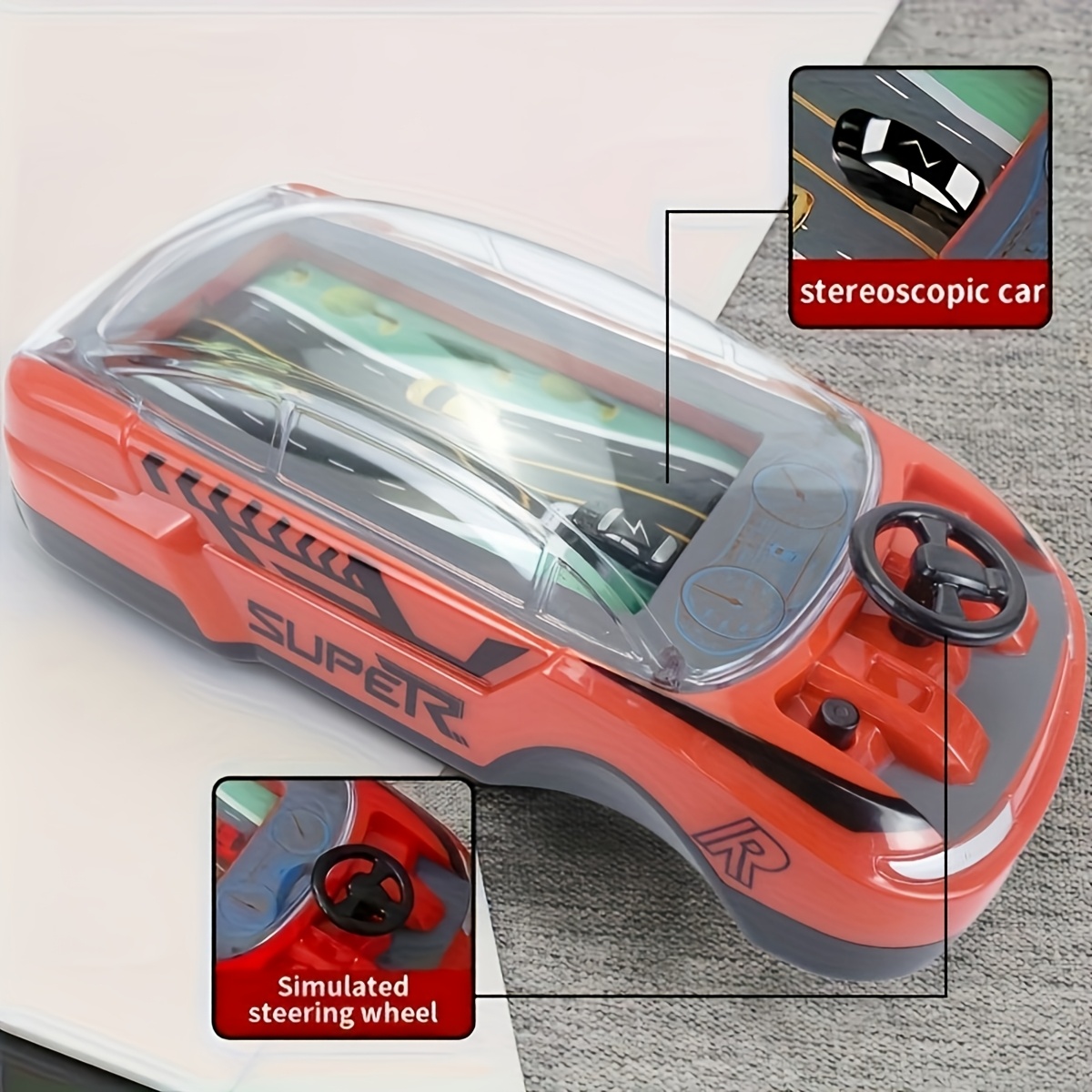 Car Adventure Game Machine for Kids, Parent-Child Engagement Toy