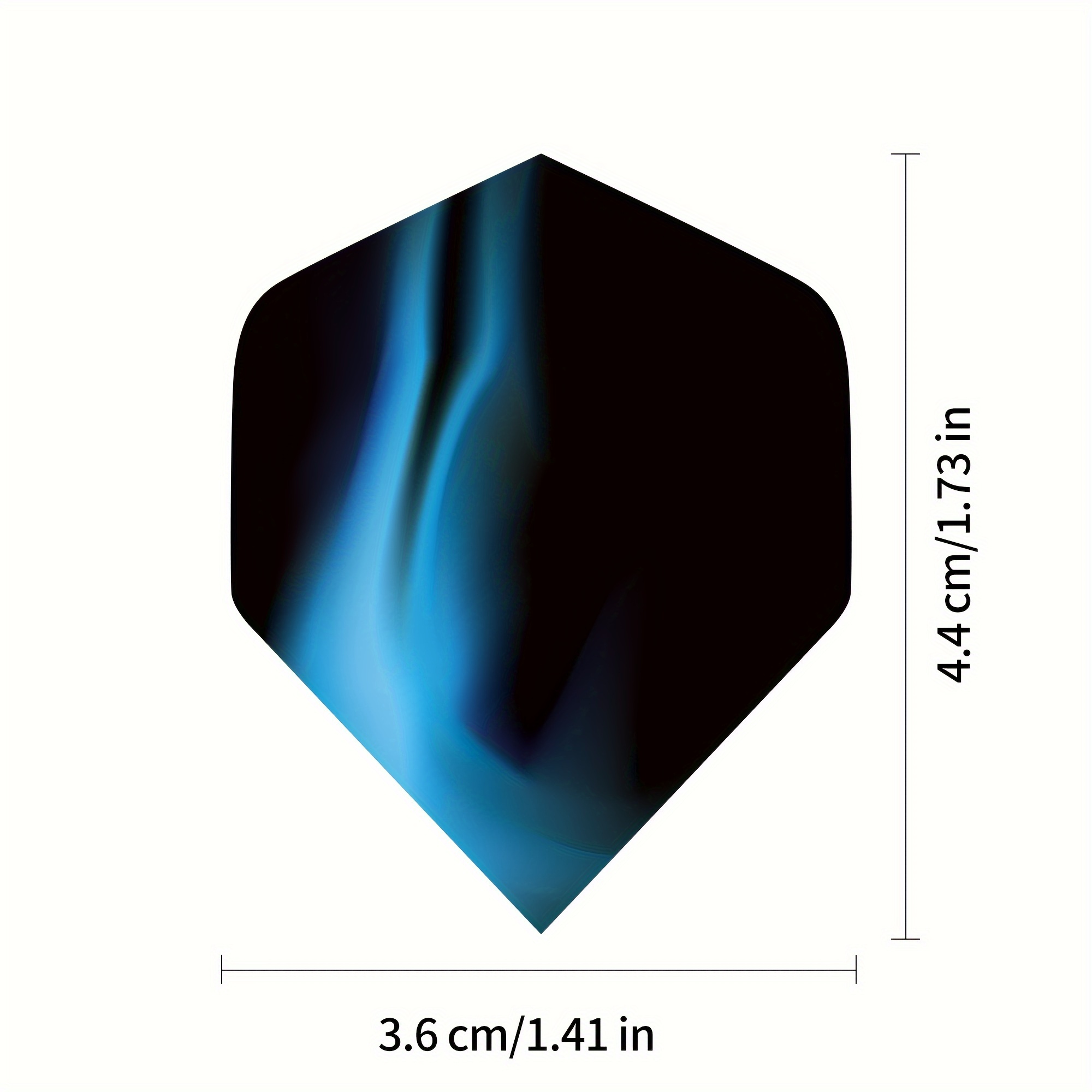 15 stuks, dartflights met creatief patroon