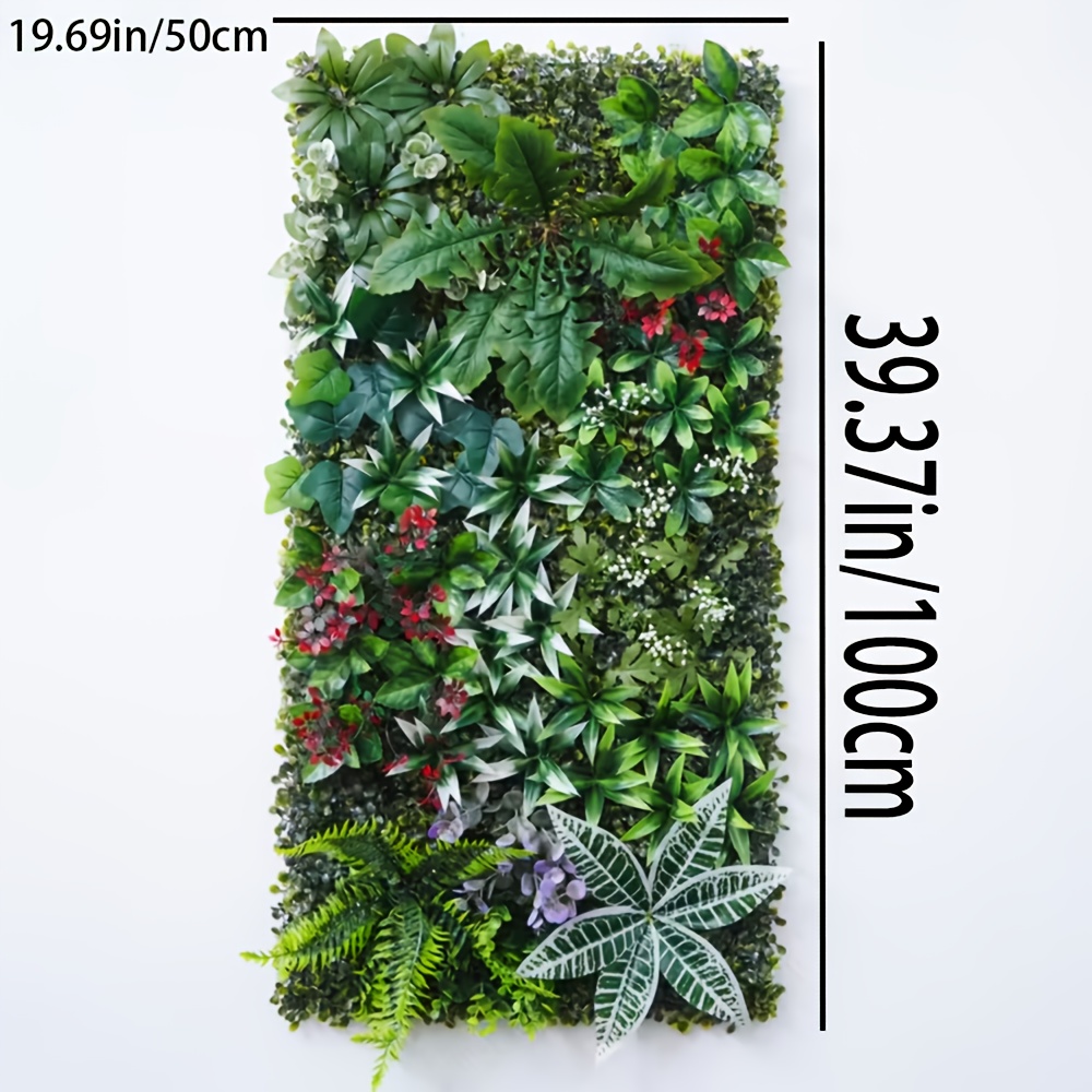 artificial plant wall decorations plastic