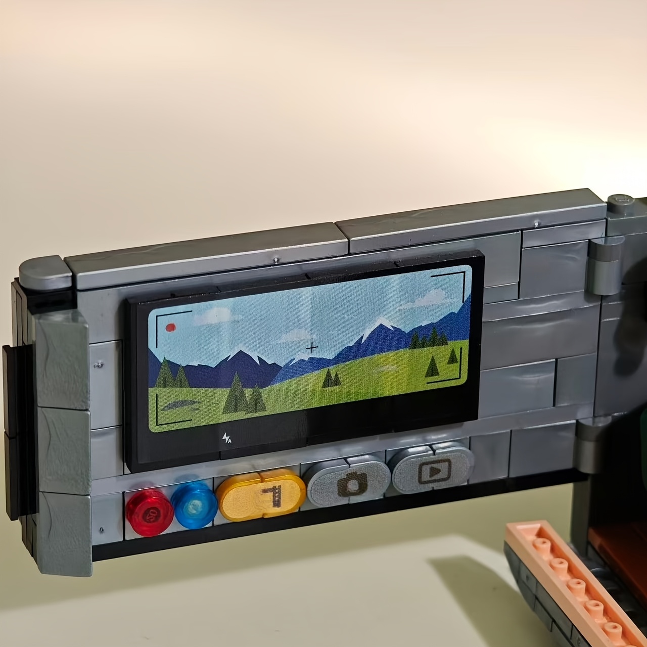 DV Camcorder Building Block Set, Hidden Cafe Scene