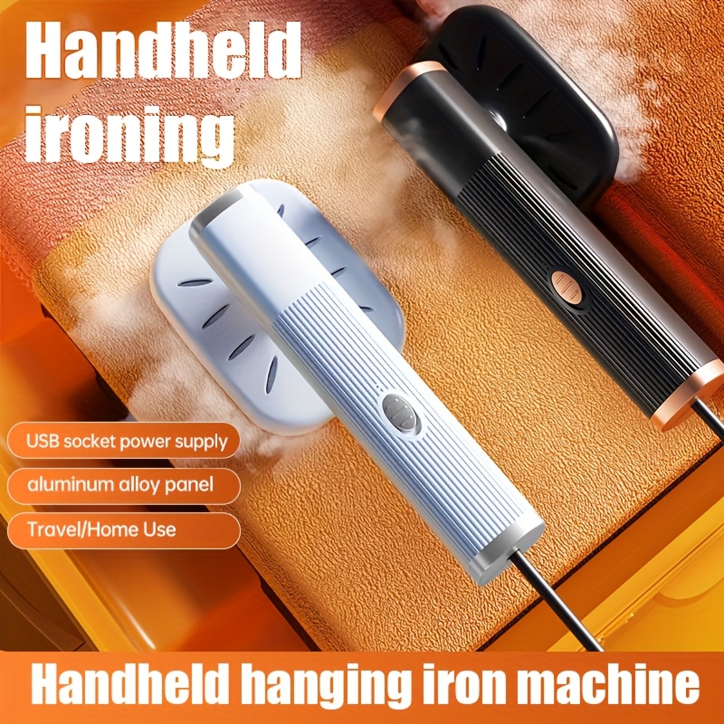 portable handheld iron usb powered mini   with 3d sensing auto temperature control ideal for business travel and quick wrinkle removal   safe operation compact travel     colors   home office and outdoor     spray bottle travel iron for clothe travel iron steamer   clothes iron mini small iron for sewing steam iron portable steam iron clothes steamer clothes steam iron automatic ironing Product details 0