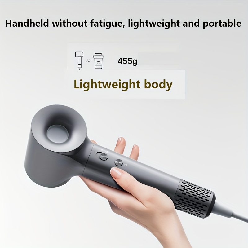 new negative ion hair dryer with smart temperature   nozzles     for fast drying salon stylist home use unisex for men women brushless motor hair dryer suitable for   use Product details 2