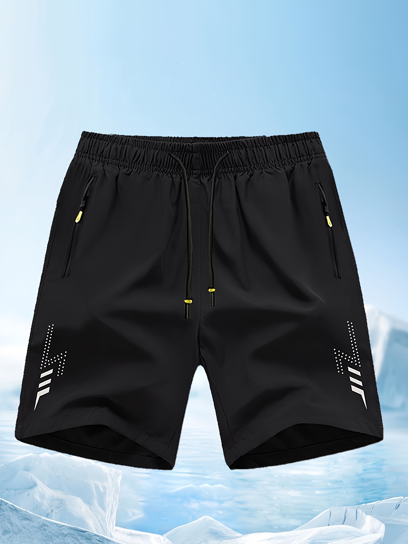 Conjunto de 4 Shorts de Treino Masculinos de Alta Elasticidade e Secagem Rápida 3
