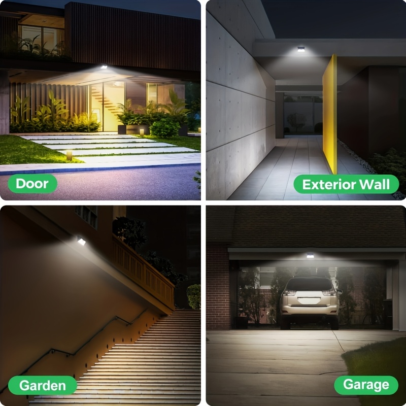 Acquista Luce Solare A LED Luci Per Gradini Impermeabili Per Esterni Faretti Solari Per Esterni Da Giardino Illuminazione Decorativa Per Recinzione, Patio, Scale, Cortile In Italia A Partire Da 9.01 - Foto 6