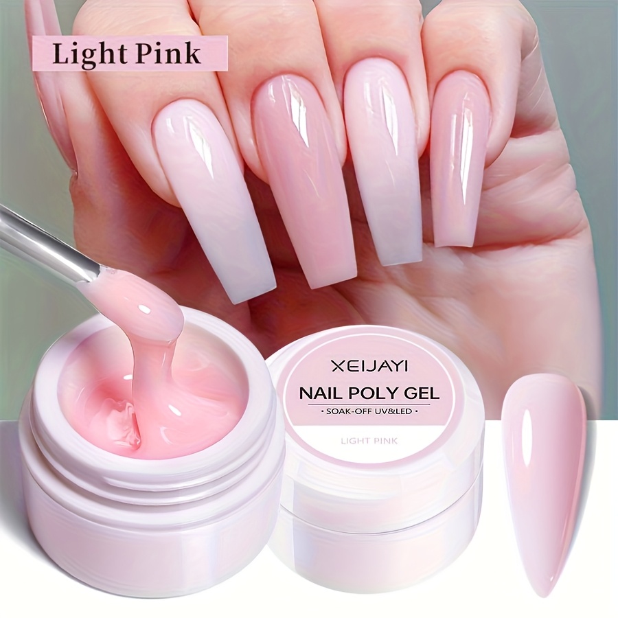 1pc Solid Builder Gel For Nails, Extension Hard Nail Gel, Non-sticky Hand Nail Sculpture Gel, Acrylic Extend Nail Gel For Nail Art,no Gel