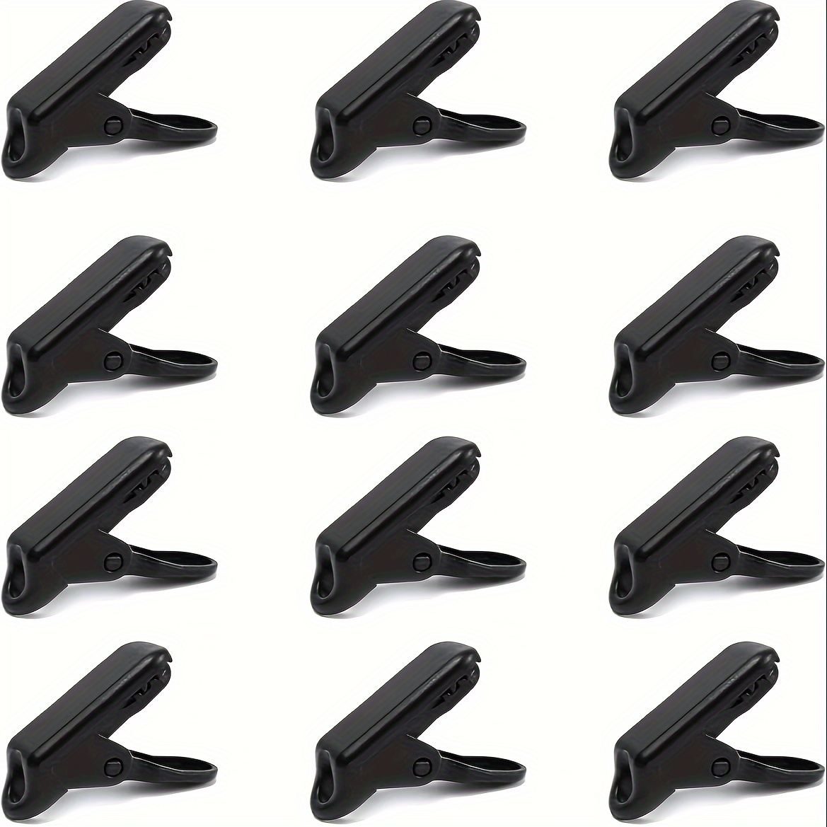 12pcs windproof tarp clips for camping and hiking securely fasten tents and awnings with crocodile clamps sports & outdoors 1