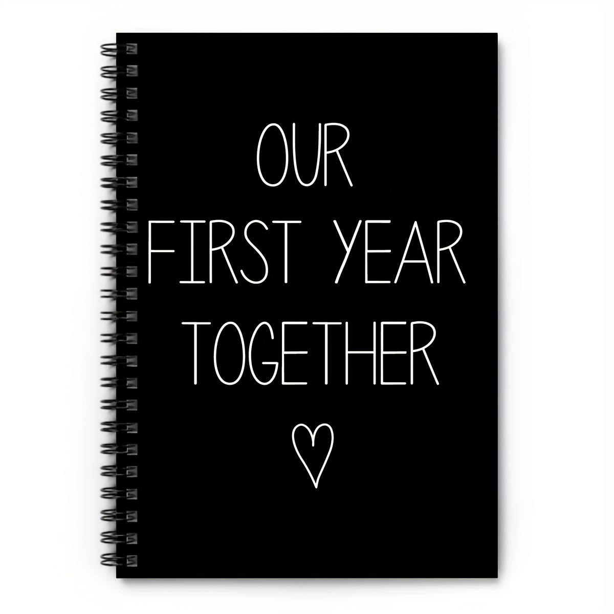 

Spiral Notebook - Journal & To-do List, Perfect Christmas Or Anniversary Gift For Wife/husband, 5.5x8.3 Inches