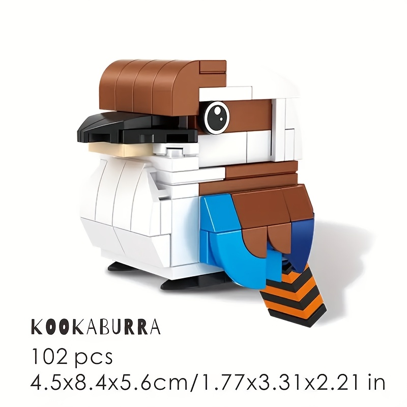 Mini Animal Building Blocks - Compatible with Multiple Scenes