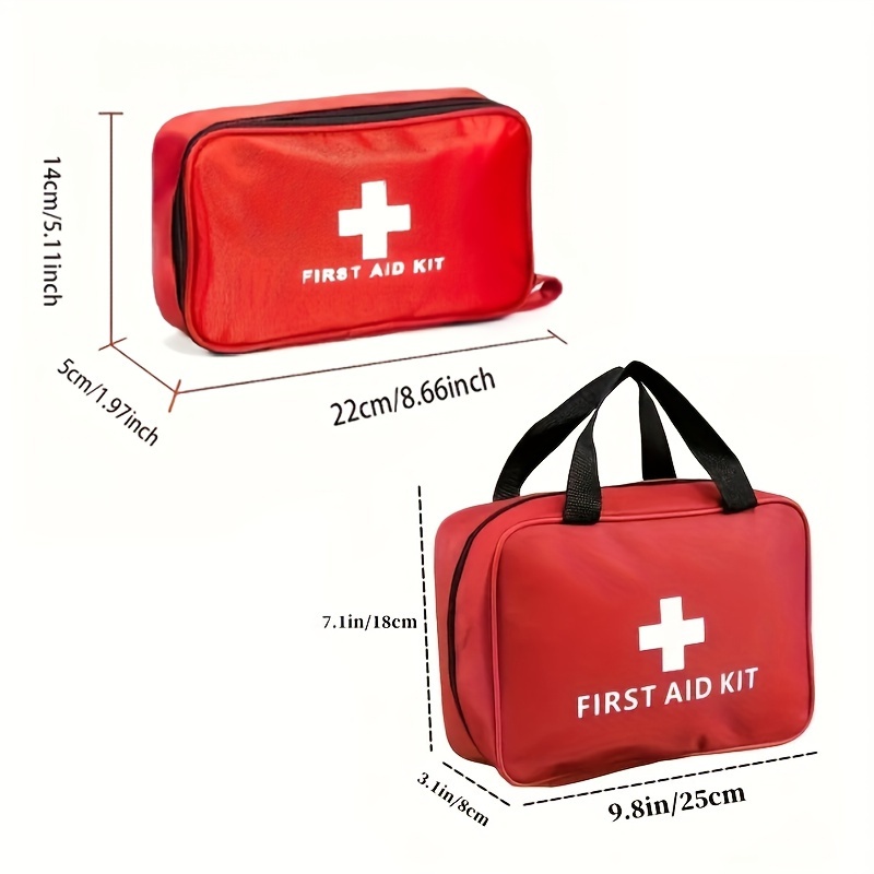 184 Stück, Tragbares Notfall-Erste-Hilfe-Set Für Zuhause Und  Outdoor-Rettung - Enthält Wesentliche Vorräte Für Schnelle Reaktion Und  Notfallbehandlung