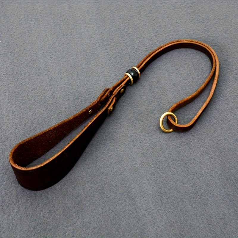 Traffic Dog Leash with Wide Collar, Adjustable Short Traction