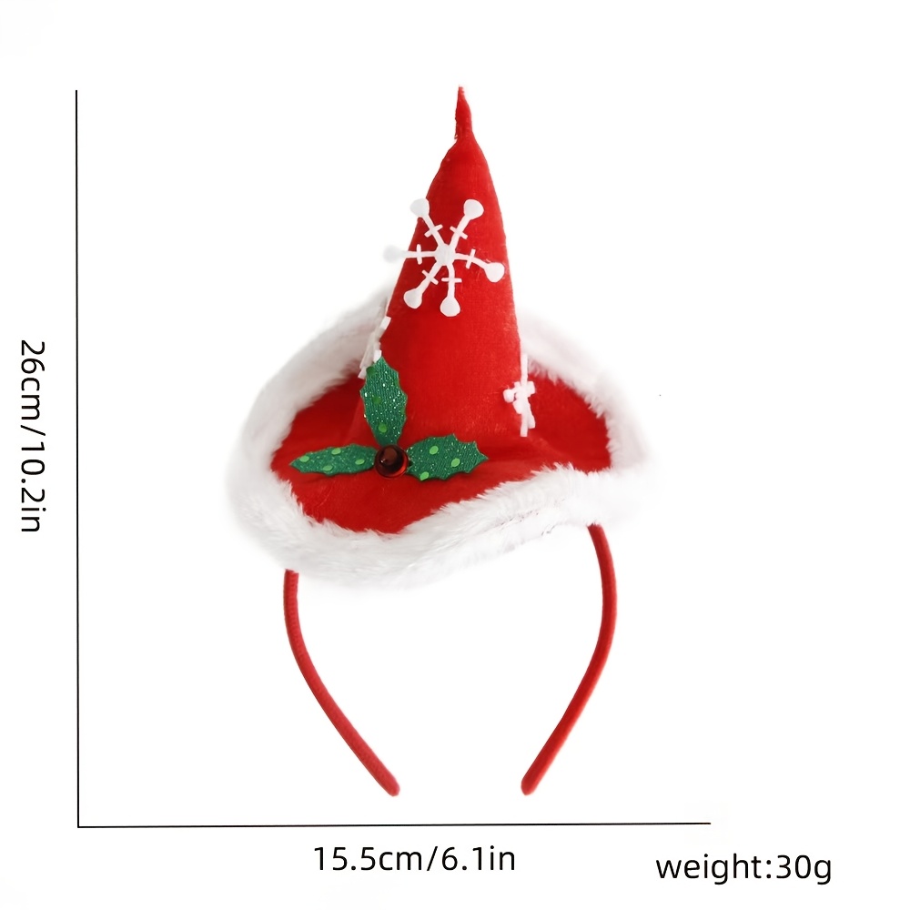 6 teiliges klassisches weihnachts kopfschmuck set – santa