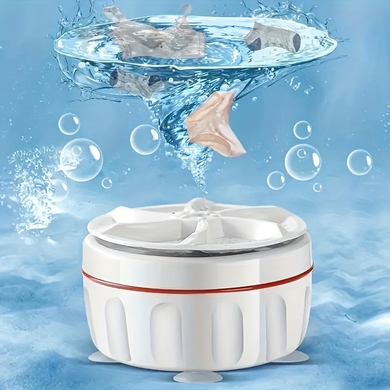 

Portable Mini Washing Machine For Business Travel - Ideal For Socks, Underwear & Lavender Home Use, Usb Powered, Energy-