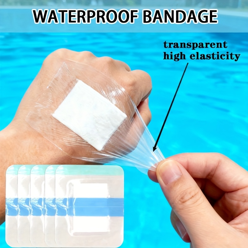 30pcs pu waterproof patches transparent no residue ideal for outdoor sports swimming and showering non sterile durable high quality