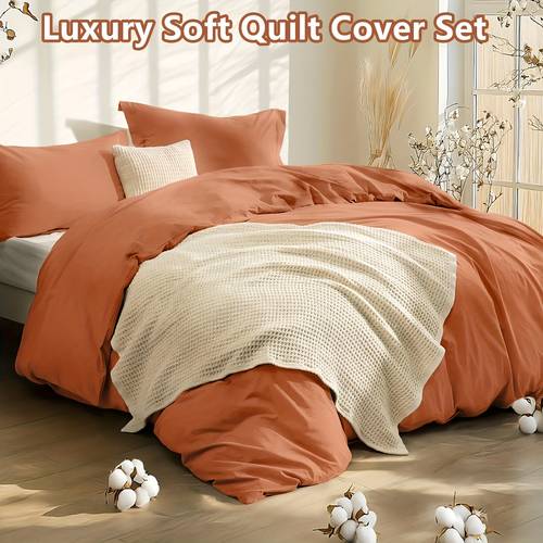 2200tc ultra soft vintage washed cotton quilt cover set smooth soft comfortable breathable relaxed texture premium duvet cover pillowcases set for bedroom and father days gifts