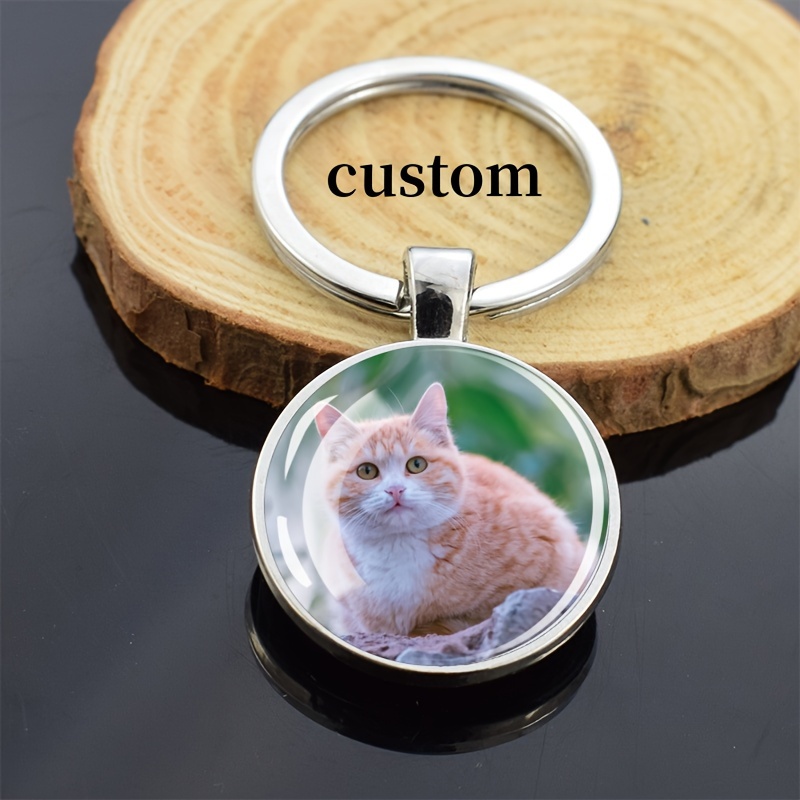 Create Your Own Unique Keychain with Photo Enclosed
