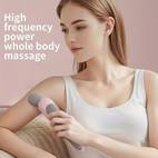 2 colors quick vibration portable electric massager usb rechargeable with 5 adjustable high frequency vibrations for relaxation gift