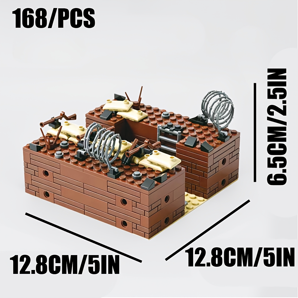 Creative Trench Block Base Model Assembly Toy