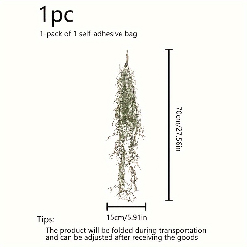 Image of 1pc 70cm Simulation 3- Grass , Artificial Flower, Premium Anti-oxidant Realistic Touch Fake Flower, For Wedding Arrangement, Garden Yard, Wedding Birthday Decoration, Aesthetic Room Decor, Home Decor
