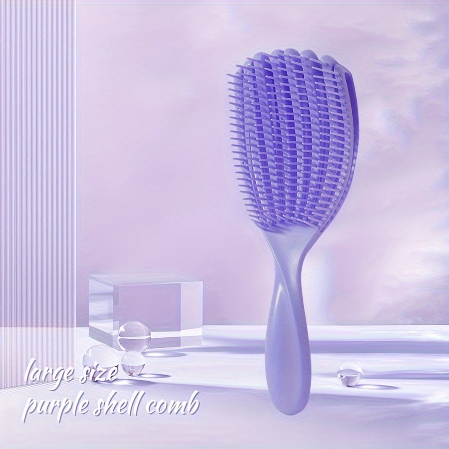 Seashell Comb Fluffy Rib Comb Banana Leaf Comb Does Not Knot Smooth Hair Comb