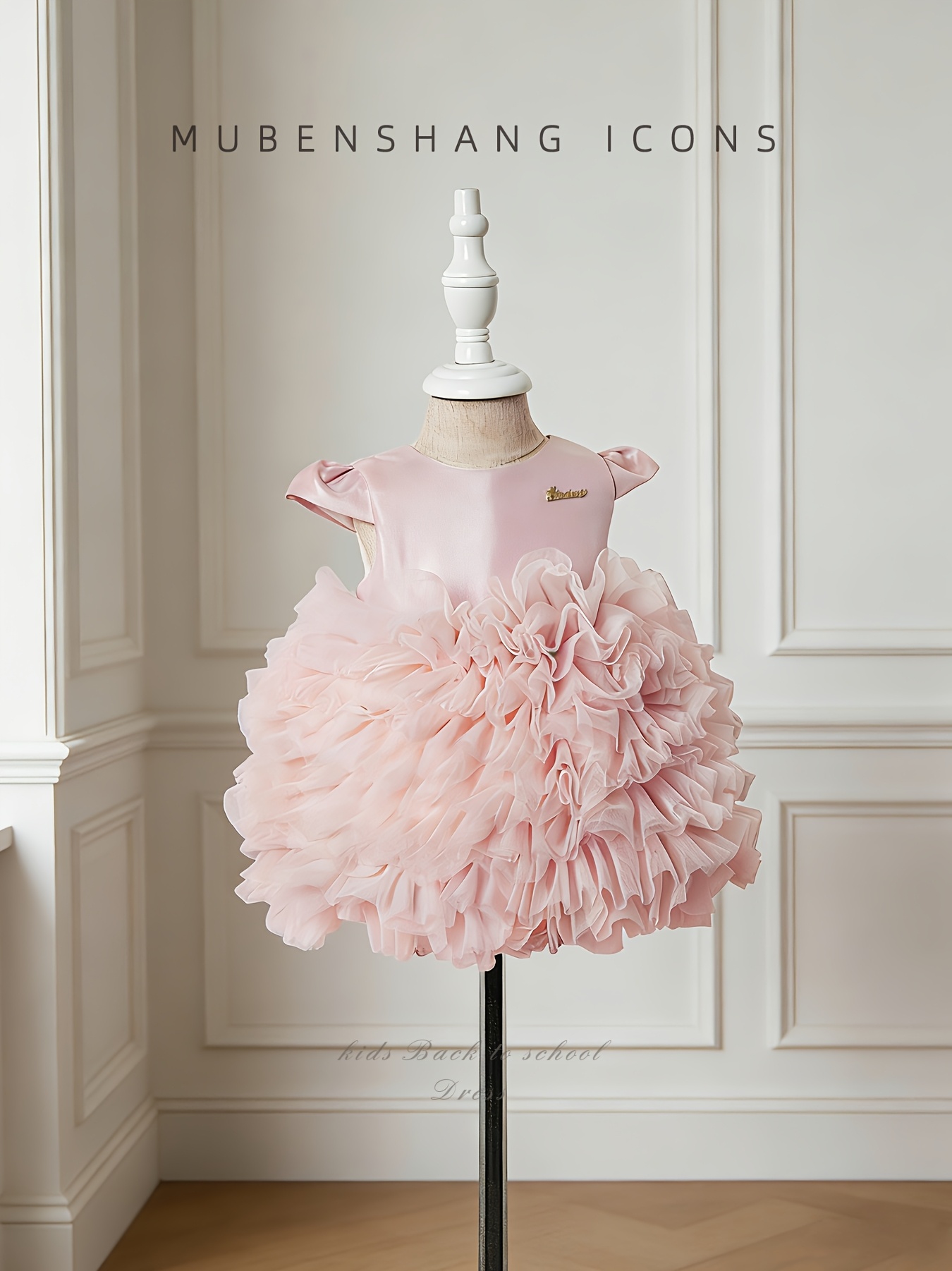 formal baby girl dresses sold on Temu Canada