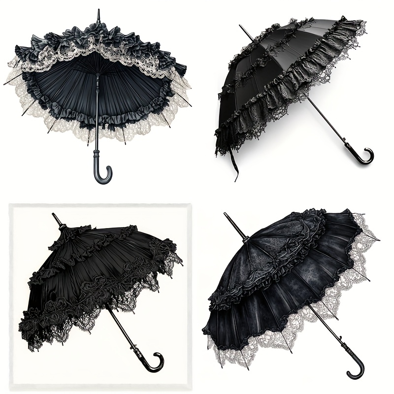 

Four-in-one Black European-style Umbrella High- Film Double-sided Printing , Sticker, -resistant Sticker, Motorcycle Sticker, Car Bumper Sticker, Car Body Decoration Sticker