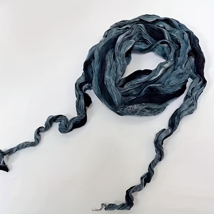 Women's Bohemian Tie-dye Gradient Scarf - Lightweight Breathable Polyester, Pleated Design For & Wind Protection, Versatile Spring Fashion Accessory, Stylish Windbreaker, Artistic , Nonelastic Fabric