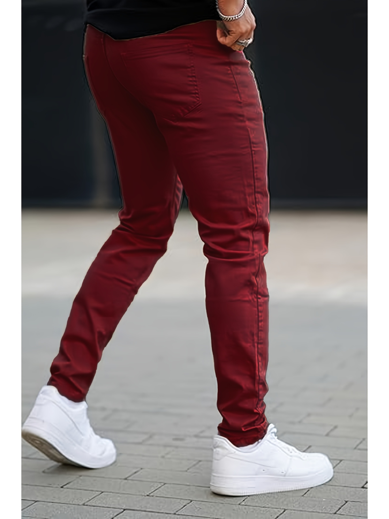 Men's Casual Slim-Fit Stretch Pants