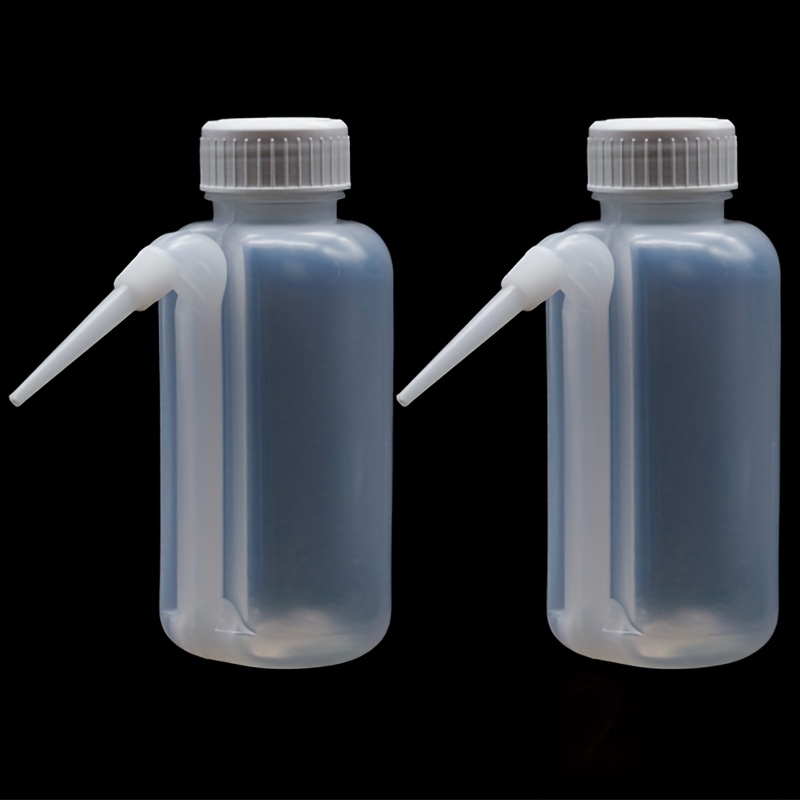 E-shop NAOM - 250 ml/500 ml, Tattoo Reinigungsflasche zum einfachen Ausdrücken - Kein Umkippen erforderlich, Mehrzweck Tattoo Zubehör Tintenreinigung -