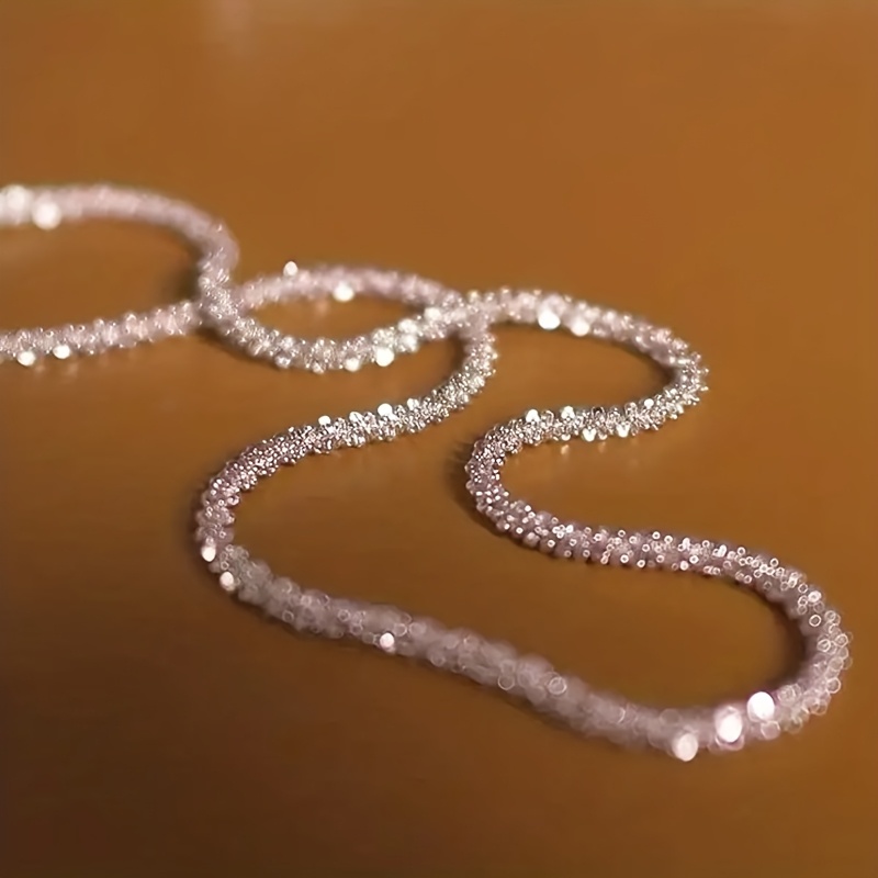 High-Quality Stainless Steel, Sparkling Minimalist Star Necklace for Men and Women - Father's Day Gift, Hot-Selling Trendy Classic Shimmering Celestial Chain