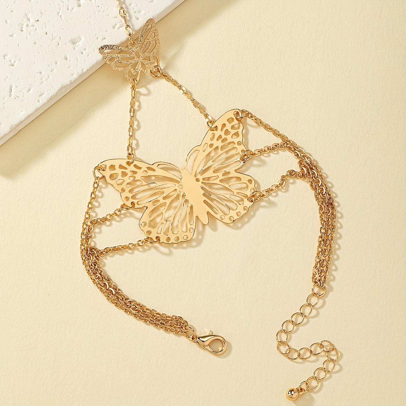Sexy Butterfly Link Bracelet Iron for Parties & Vacations Spring Accessory