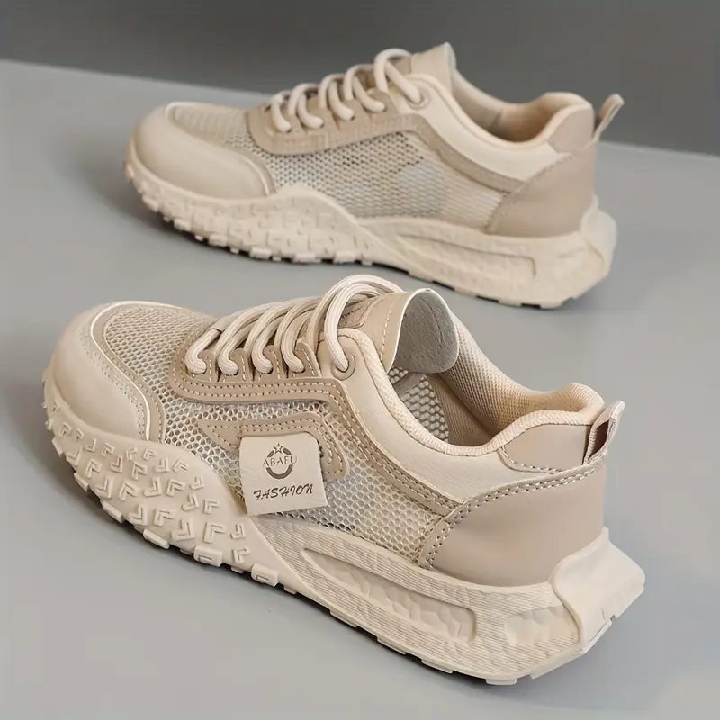 women's breathable mesh running sneakers comfortable non Temu Mexico