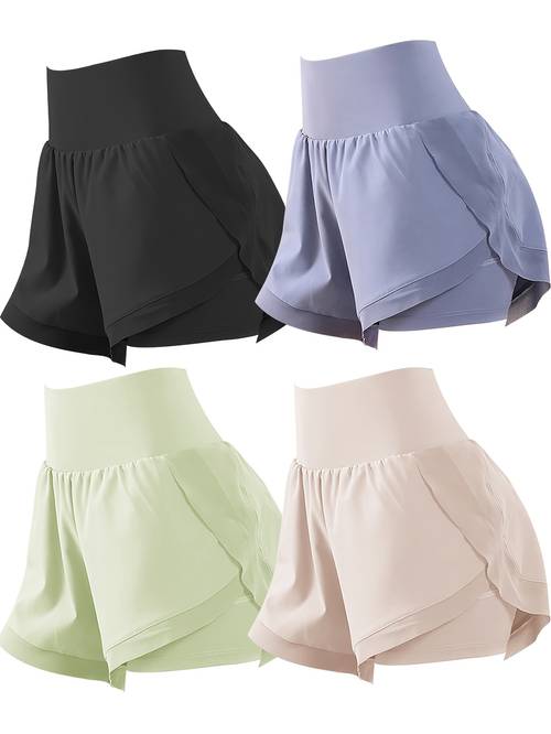 quick drying breathable and fitness shorts biker shorts for women womens workout shorts for running shorts with phone pockets