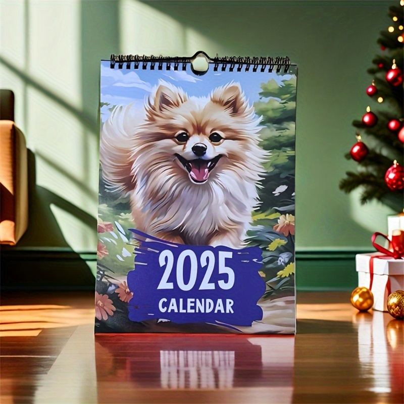 

2025 Pomeranian Dog Calendar - Perfect Accessory & Gift For Pet Enthusiasts