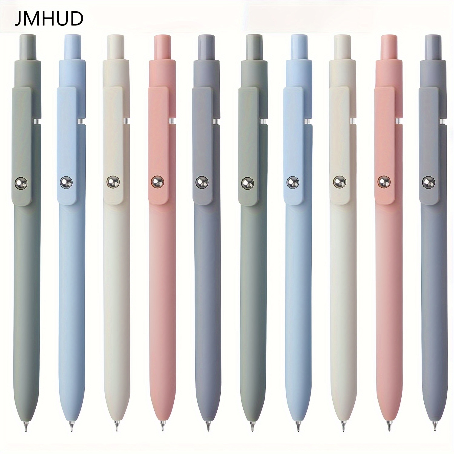 

Jmhud 0.5mm , Gel Pens, Quick-dry Pens, Smooth For Office And School, Perfect Gifts For Women, 10 Pack