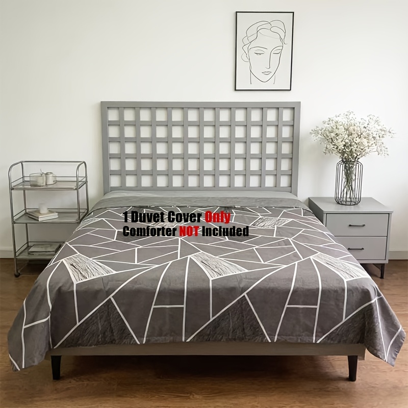 TEMU 1pc Duvet Cover Set, Suitable For , Machine Washable Bedding, Simple Duvet Cover, Does Not Comforter, Pillowcases, Or Bed Sheet