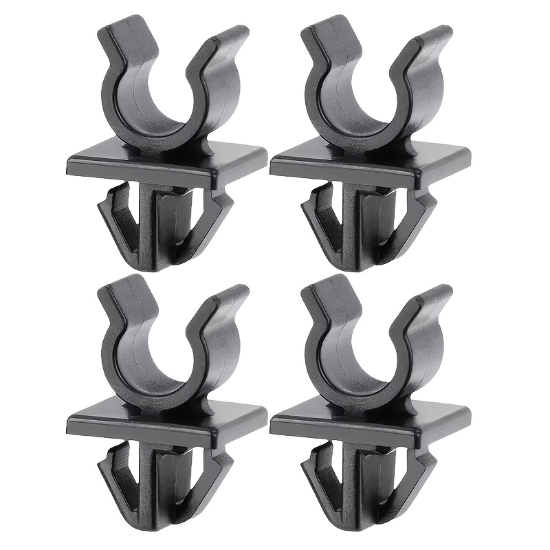 TEMU 4pcs Durable Plastic Engine Hood Support Bar Clips For 8, , - Oe L20656652a, Secure & Aluminum-like Design