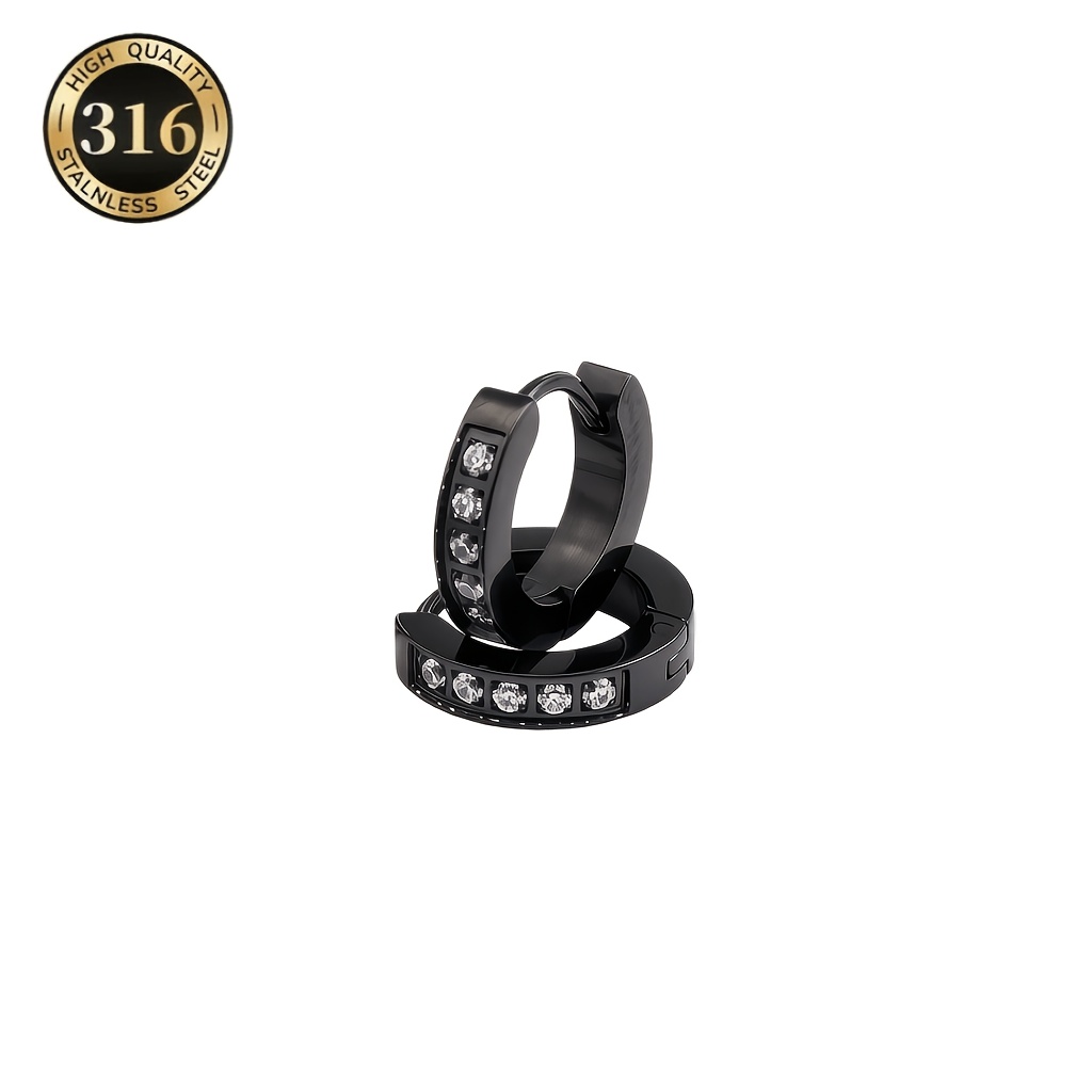 316 Stainless Steel Mini Hoop Ear Cuffs — Stylish Gift