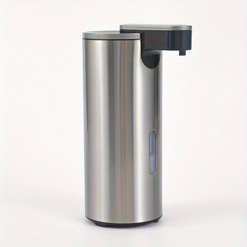 ultimate 2001 Stainless Steel Automatic Soap Dispenser with Infrared Sensor - Touchless Hygienic Design, No Press/No Touch Operation, Immediate Liquid Dispensing for Bathroom, Kitchen, Office - Battery Powered (AAA Not Included), Hand Soap Dispenser, Kitchen Sink Accessory, Modern Metallic Finish, Sleek Cylindrical Design, Durable Metallic Construction 17 2001 Stainless Steel Automatic Soap Dispenser with Infrared Sensor - Touchless Hygienic Design, No Press/No Touch Operation, Immediate Liquid Dispensing for Bathroom, Kitchen, Office - Battery Powered (AAA Not Included), Hand Soap Dispenser, Kitchen Sink Accessory, Modern Metallic Finish, Sleek Cylindrical Design, Durable Metallic Construction