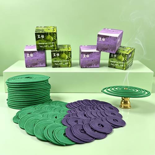 42pcs extended citronella oil natural lavender coils natural scent for outdoor poolside patio porch deck camping and hiking halloween christmas easter decor