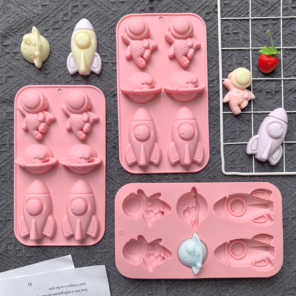 

1/2/3pcs Theme 6 Cavities 3d Earth Diy Decoration Tool For