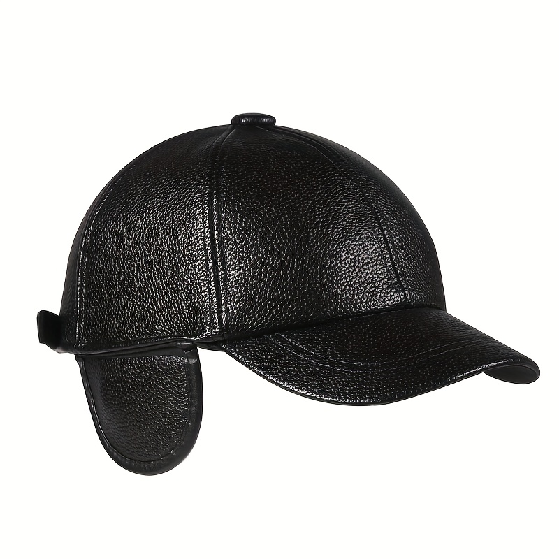 TEMU Cappellino da baseball invernale caldo da con protezione per le orecchie, a di et� e anziani