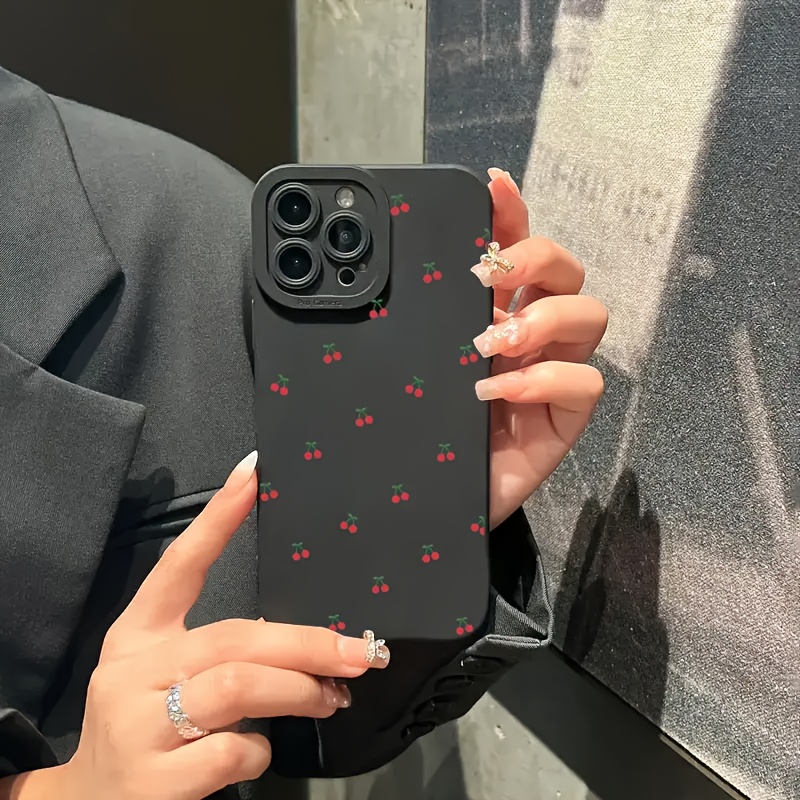 

Black-eyed Cherries Covering The Entire Screen, Suitable For Phone Cases.